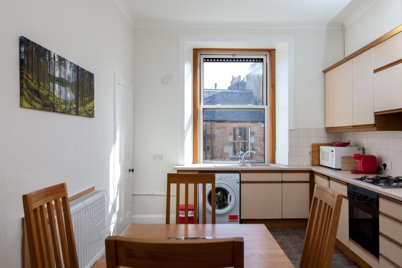 Spacious And Bright Polworth Flat เอดินบะระ ภายนอก รูปภาพ